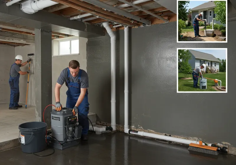 Basement Waterproofing and Flood Prevention process in Russell County, AL